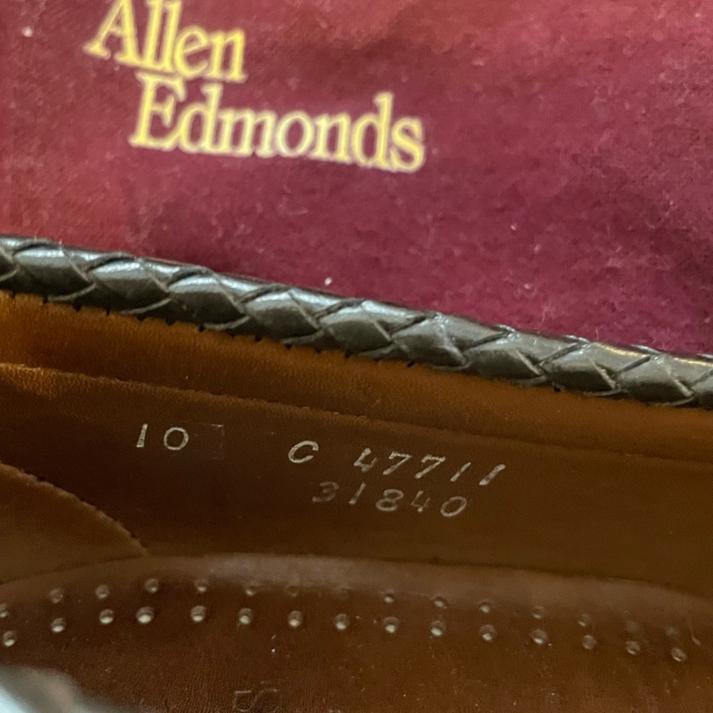 Allen Edmonds Maxfield Size 10 C - image 5